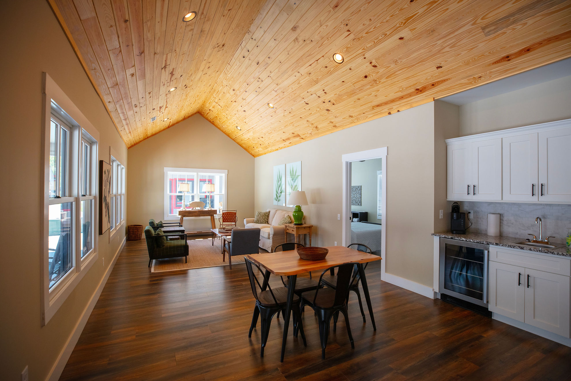 The Lodge dining area